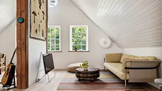 Wohnbereich von Ferienhaus in Dänemark