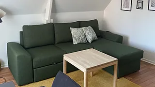 Wohnbereich von Ferienhaus in Dänemark