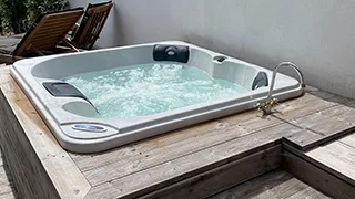 Außenwhirlpool  Wellness-Oase