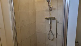 Badezimmer in Hus Lakrids