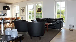 Wohnbereich von Ferienhaus in Dänemark