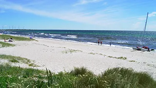 Strand in der Nähe von Adams Hus