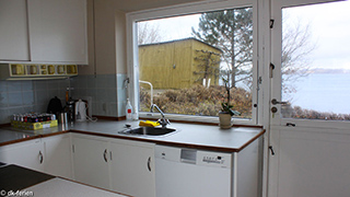 Küche in Hus Over Det Hele