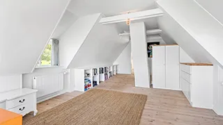 Schlafboden (Hems) in Stråtag Panoramahus
