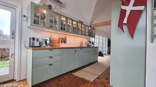 Küche in Hygge pur Udsigtshus