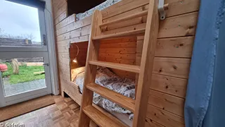 Schlafzimmer in Hygge pur Udsigtshus