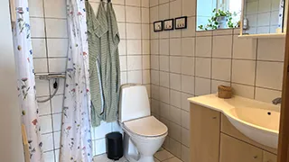 Badezimmer in Hus Lærkebo