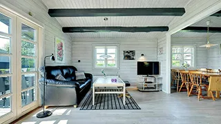 Wohnzimmer von Sommerhus Egernsund