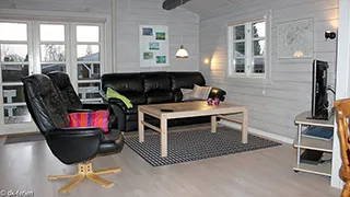 Wohnzimmer von Sommerhus Egernsund