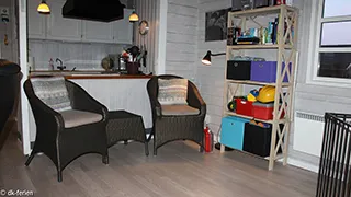 Wohnzimmer von Sommerhus Egernsund