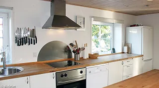 Küche in Djernæs Hus