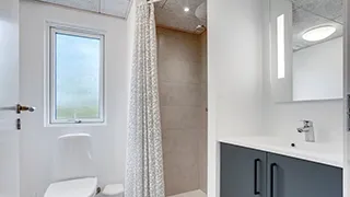 Badezimmer in Ertebjerg Aktivhus