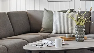 Liebevolle Einrichtung in Dalmose Poolhus