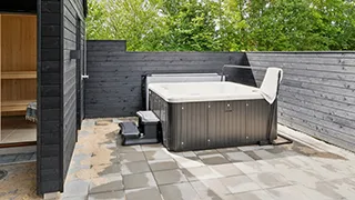 Außenwhirlpool  Dalmose Poolhus