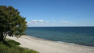 Strand in der Nähe von Mommark Poolhus