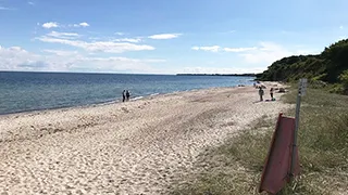 Strand in der Nähe von Mommark Poolhus