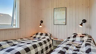 Schlafzimmer in Fiskerløkken Poolhus