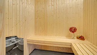 Sauna in Ræve Aktivhus