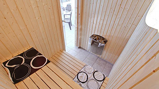Sauna in Kammuslingen Aktivhus