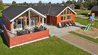 Terrasse von Kammuslingen Aktivhus