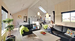 Wohnzimmer von Silde Aktivhus