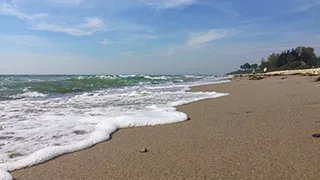 Strand in der Nähe von Jacobs Aktivhus