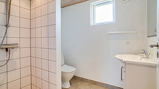 Badezimmer in Mølbjerg Aktivhus
