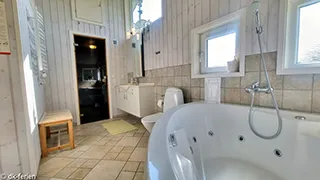 Badezimmer in Lavensby Udsigtshus