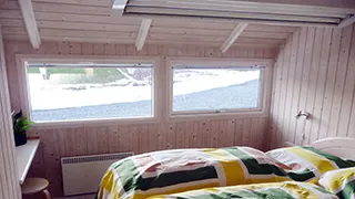 Schlafzimmer in Harresbæk Udsigthus