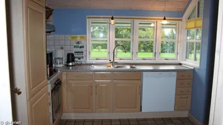 Küche in Lærkemose Spahus