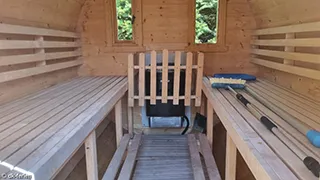 Sauna in Elme Sommerhus