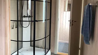 Badezimmer in Skrænten Hyggehus
