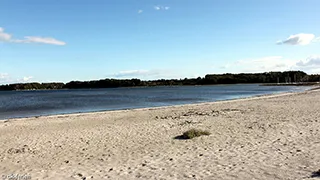 Strand in der Nähe von Hejlsminde Haus