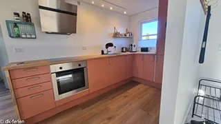 Küche in Diernæs Wellnesshus