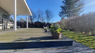 Terrasse von Diernæs Wellnesshus