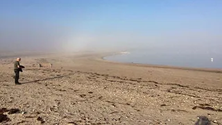 Strand in der Nähe von Diernæs Wellnesshus