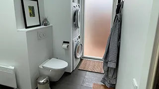 Badezimmer in Anjas Hus