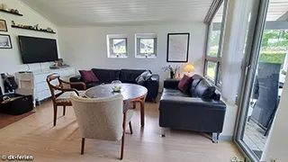 Wohnzimmer von Feriehus Lærkemose