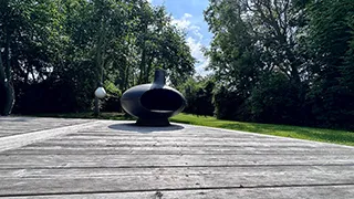 Terrasse von Birkemose Strandhus