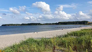 Strand in der Nähe von Slap af Hyggehus