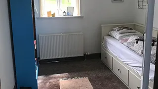 Schlafzimmer in Afslap-Paradis