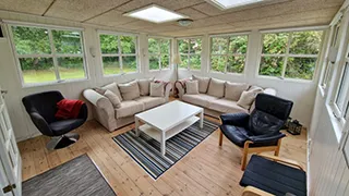 Wohnzimmer von Sommerhus Vildrose