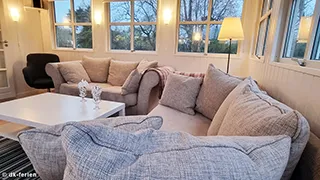 Wohnzimmer von Sommerhus Vildrose