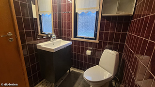 Badezimmer in Sommerhus Vildrose