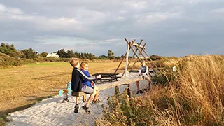 Strand in der Nähe von Sommerhus Vildrose