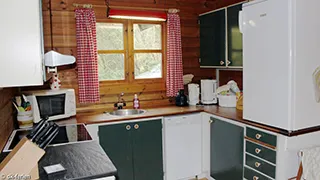 Küche in Hus Fyrrevænge