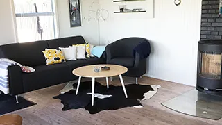 Wohnbereich von Ferienhaus in Dänemark