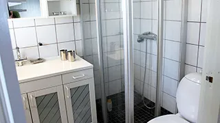 Badezimmer in Drei Terrassen Strandhus