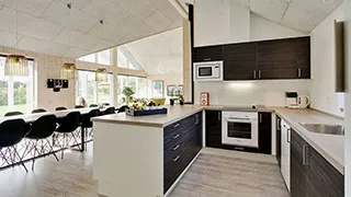 Küche in Slottet Aktivhus