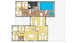 Grundriss von Slottet Aktivhus